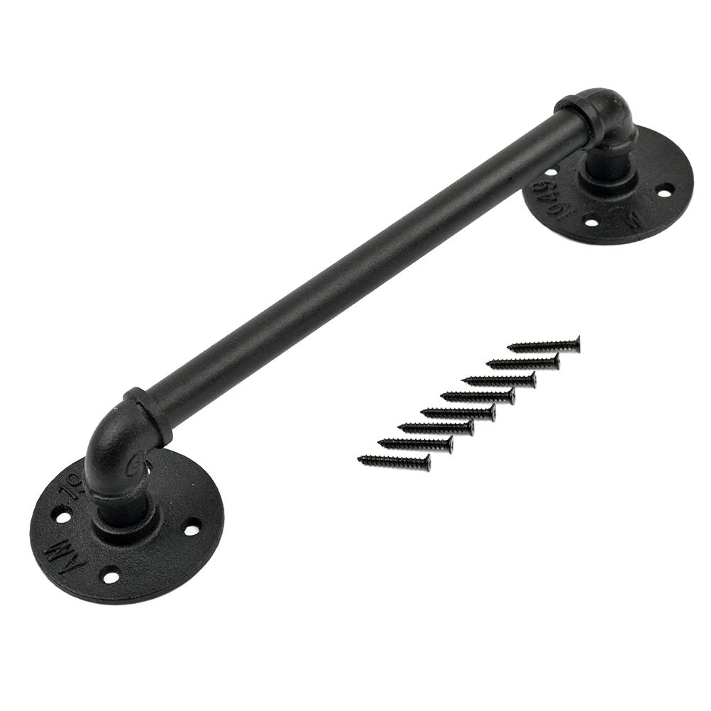 Винтажная ручка для двери антикварная железная в промышленном стиле захвата