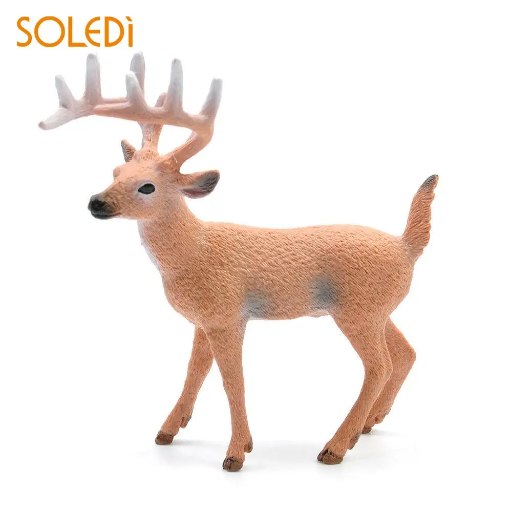 Имитация оленя Рождественский северный олень лося кукла Сика мини из плюша и