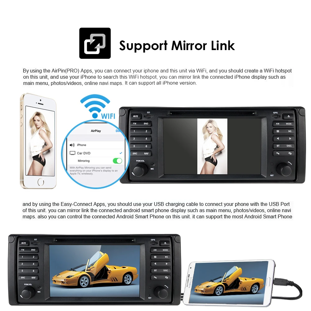 android 10 0 4g 64g car radio dvd player for bmw x5 e53 e39 gps stereo audio navigation multimedia screen head unit rds dsp obd2 free global shipping