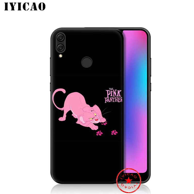 IYICAO Pink Panther Soft Case for Huawei Honor 20 10 9X 9 8C 8X 8 7X 7C 7A 6A Nova 5i 4 3i 2 2i Lite Pro View Note |