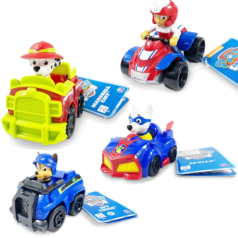 100% подлинные Paw Patrol игрушки Райдер спасательная фигура транспортного средства