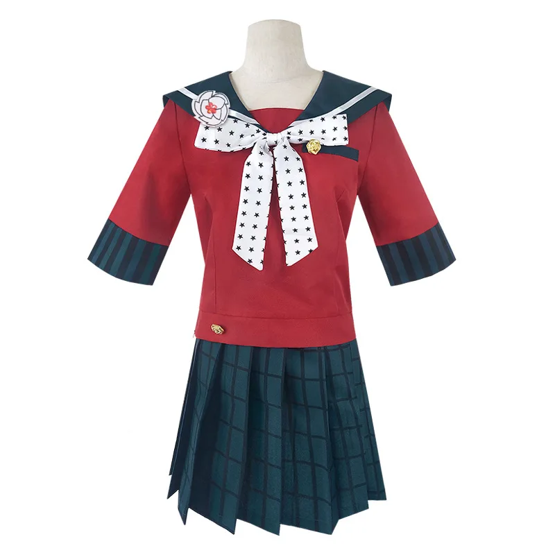 

Danganronpa V3 Costume Chunchuan Moji Nursery Worker Cosplay School Uniform Campus Style Cos Anime Game Female Clothing Sets