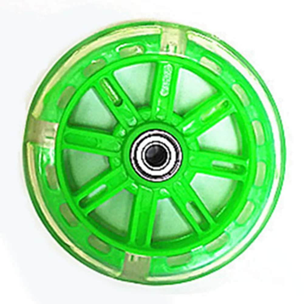

BEARINGS Wheels FLASH KIDS LED LIGHTS PUSH RAZOR WHEELS 120mm Hot Sale