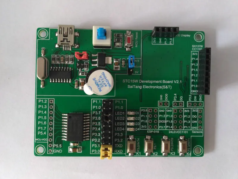 

Макетная плата микроконтроллера STC15W STC51 STC15W408AS, макетная плата