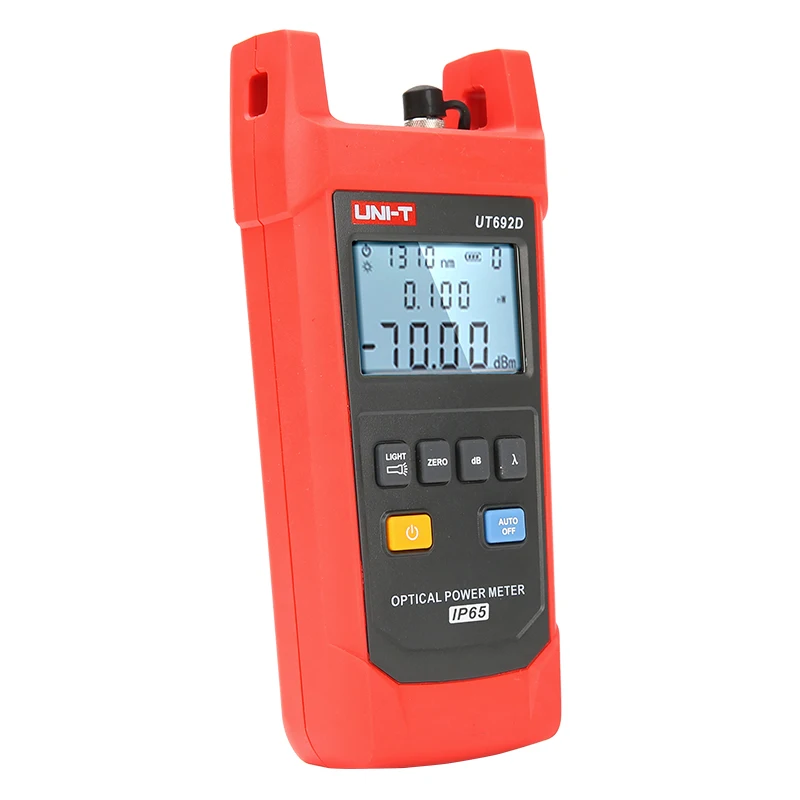 UNI-T UT692D оптический измеритель мощности диапазон измерения от-70 до 10 дБм 800-1700 нм