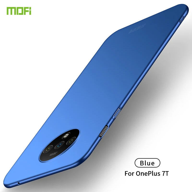 For OnePlus 7T Case MOFi Hard Luxury Protection Cover For OnePlus 7T Phone Case Cover