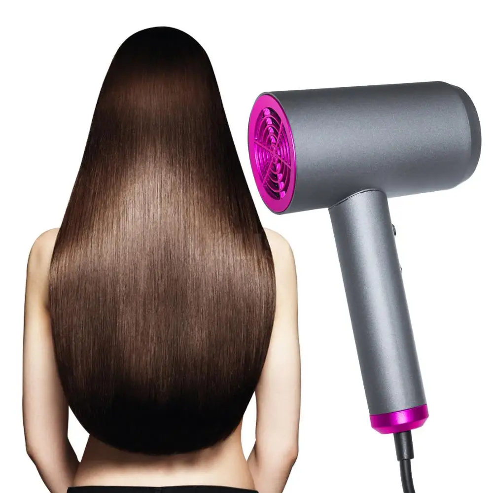 

1800W Hair Dryer Strong Wind Salon Dryer Hot & Cold Professional Dry Hair Negative Ionic Hammer Blower Electric Hair Dryer