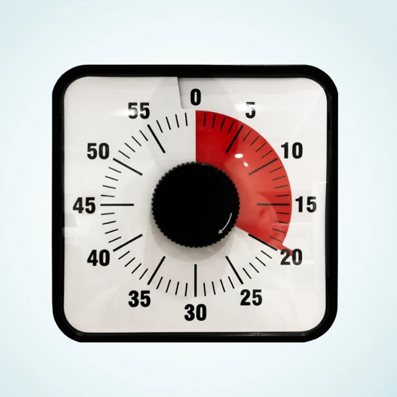 

Visual Timer 60 Minute Timing Set Back Leg Stands Countdown Timer I88