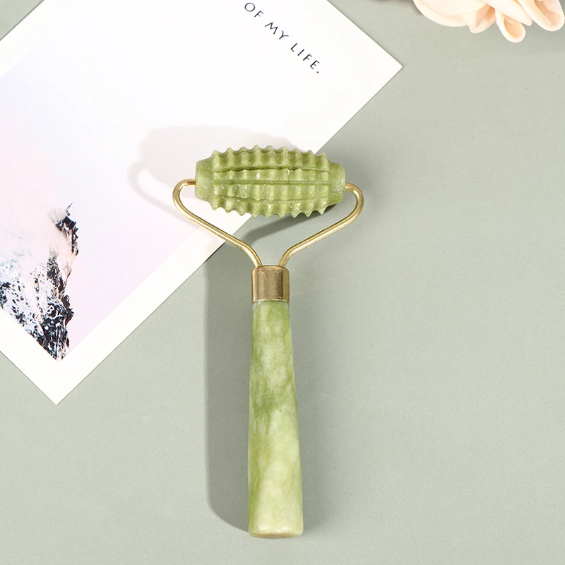 

1PCS Natural Facial Beauty Massage Tool Jade Roller Face Thin Massager Relaxation Anti Wrinkle Health Care Tools