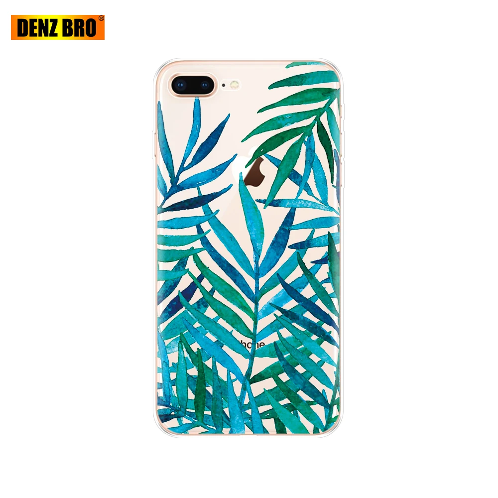 Мягкий чехол для телефона iphone 7 8 plus корпус Apple сумка бампер картина | Мобильные