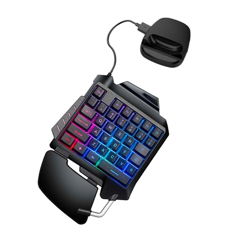 

Game Controller for PUBG RGB Gaming Keyboard and Bluetooth 5.0 Controller Kit Mobile Converter for PC IOS Android Phone