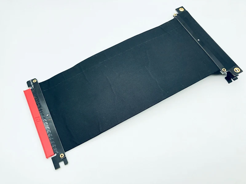 Riser PCI-E x16 до видеокарта вертикальный стояк плоский кабель-удлинитель для Alpha 550RGB