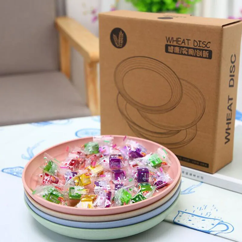 Поднос для пшеничной соломы креативная антиударная тарелка столовых приборов