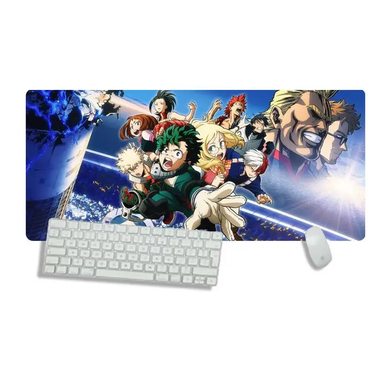 

My hero academia Customized laptop Gaming mouse pad Desk Table Protect Game Office Work Mouse Mat pad X XL XXL Non-slip