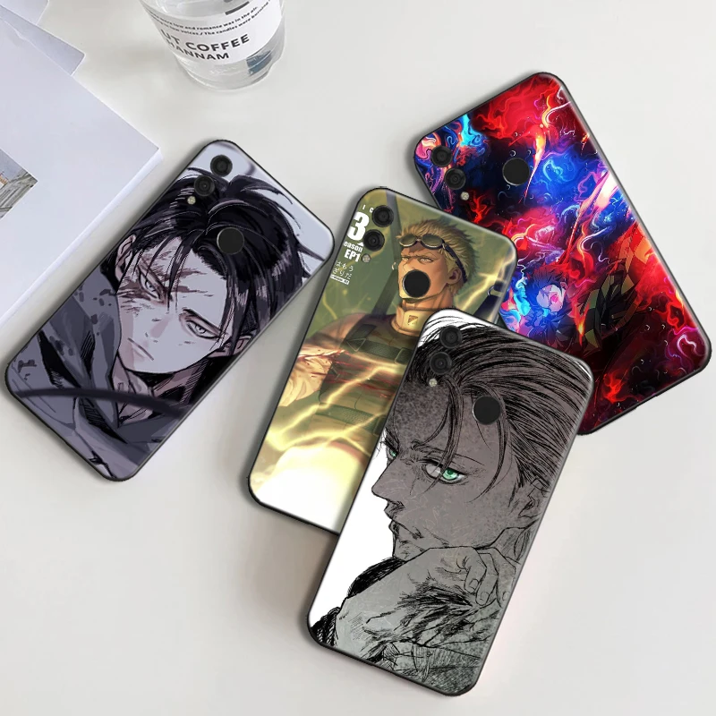 

Anime Japanese Allen Attack On Titan Phone Case For Huawei Honor 7X 8X 8C 9 V9 9X 9X Lite 9Lite 10 V1010i Hard Soft TPU Funda