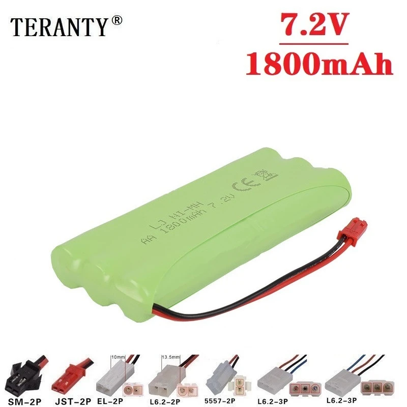 Аккумулятор NiMH для радиоуправляемых игрушек автомобилей танков грузовиков