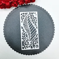 box feather metal cutting dies scrapbooking embossing folders for card making craft clear stamps and slimline die cut mold