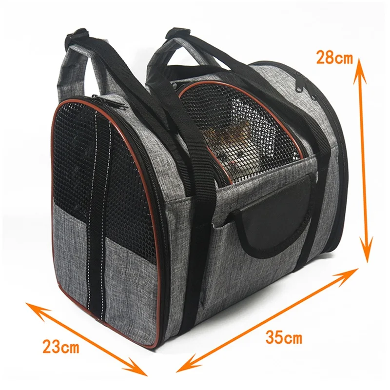 Переносная сумка для домашних животных дышащая многофункциональная уличная