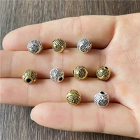 15pcs 8mm charm turkey stars moon national emblem beads jewelry making diy handmade necklace bracelet rosary material
