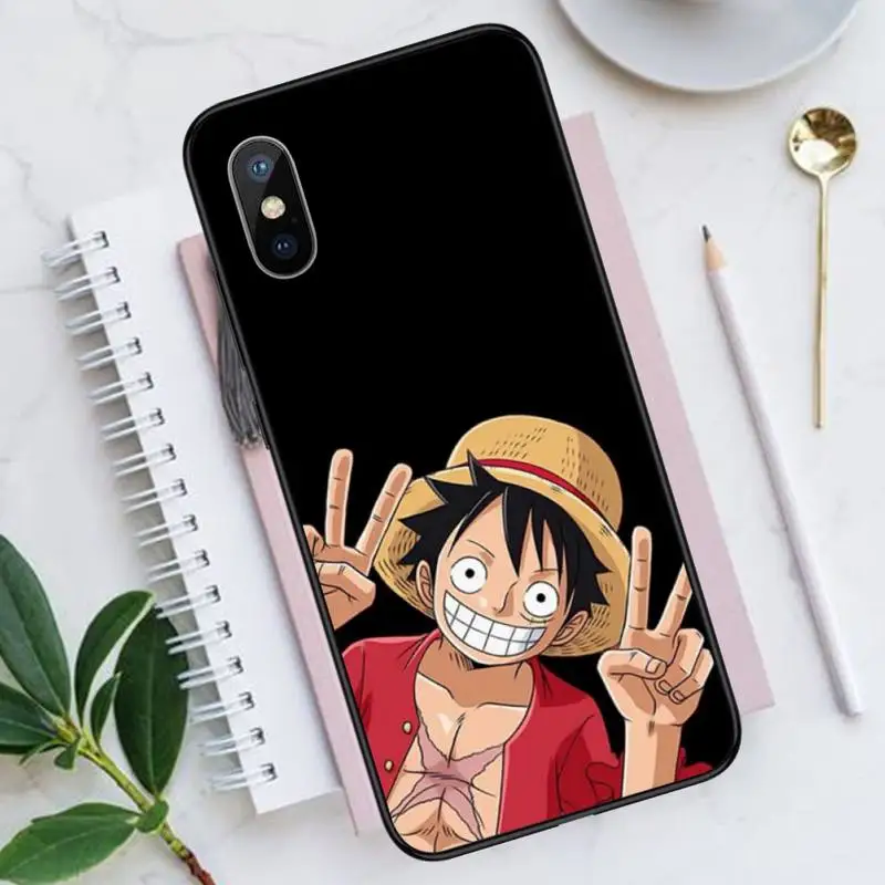 

One Piece Luffy Japanese Manga Phone Case for iPhone 11 12 pro XS MAX 8 7 6 6S Plus X 5S SE 2020 XR Luxury brand shell funda