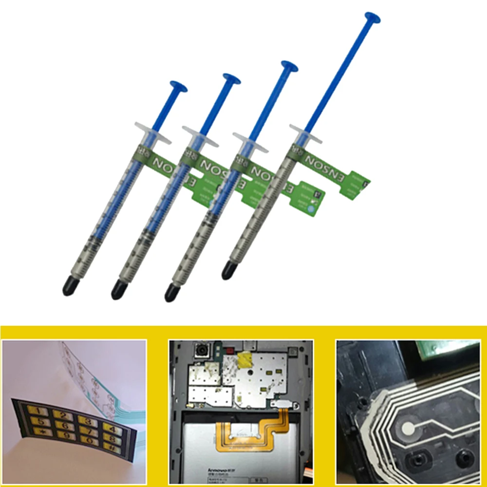 Серебряная проводящая клей Краски вставьте провода для электроники монтажная