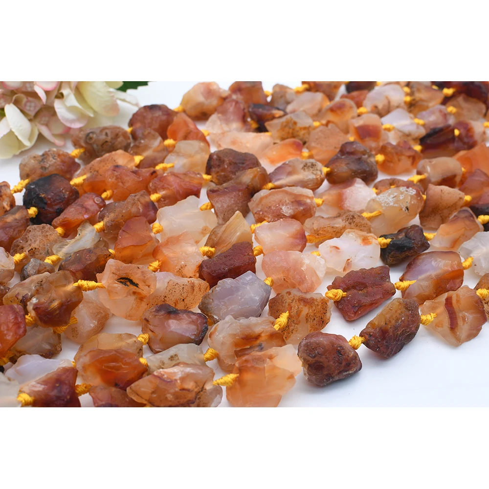 20-30mm Natural red aventurine Irregular shape stone Beads For DIY necklace bracelet jewelry make 15 