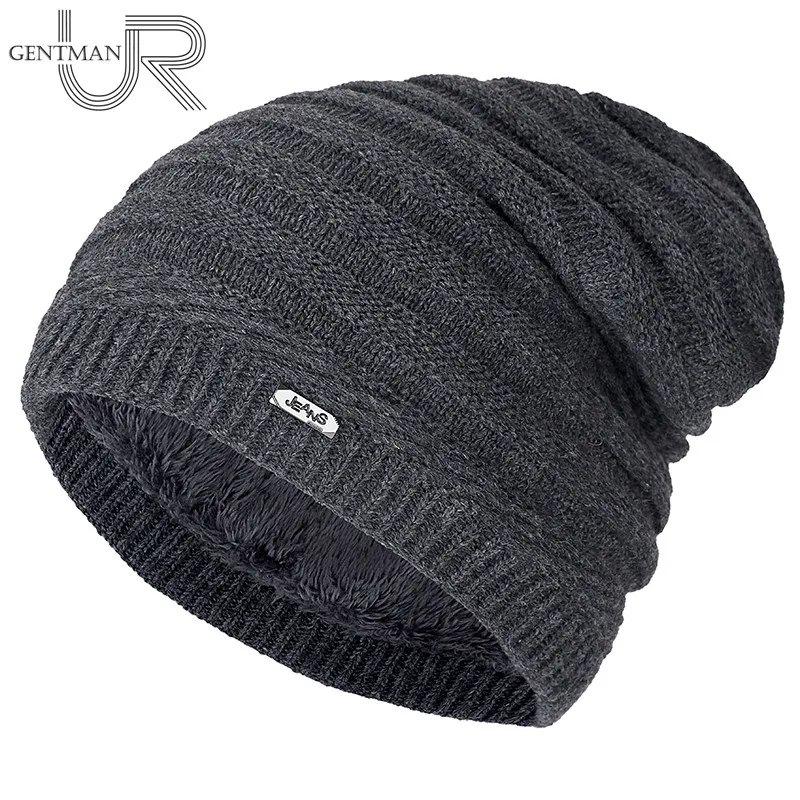 повседневные зимняя шапка мужская и женская горизонтальная полоса дизайн модная