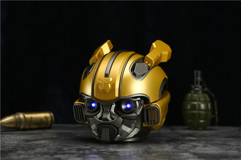 Подарок Bumblebee Bluetooth динамик 3W 1200 мАч батарея TF FM радио Поддержка мини открытый беспроводной звук сабвуфер