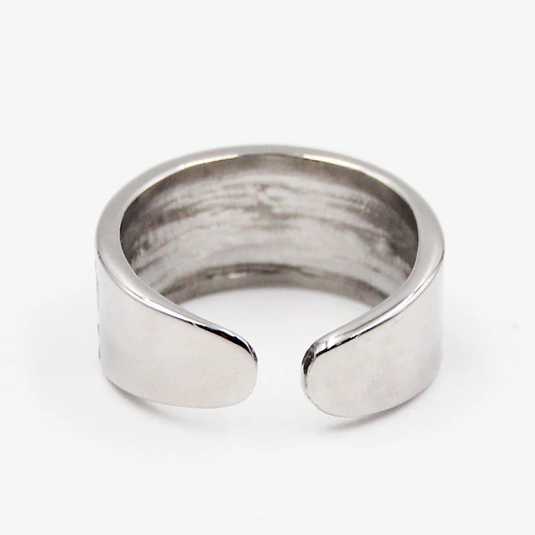 

DIEERLAN Personality 925 Sterling Silver Big Retro Cross Rings For Women Wedding Jewelry Adjustable Antique Finger Ring Anillos