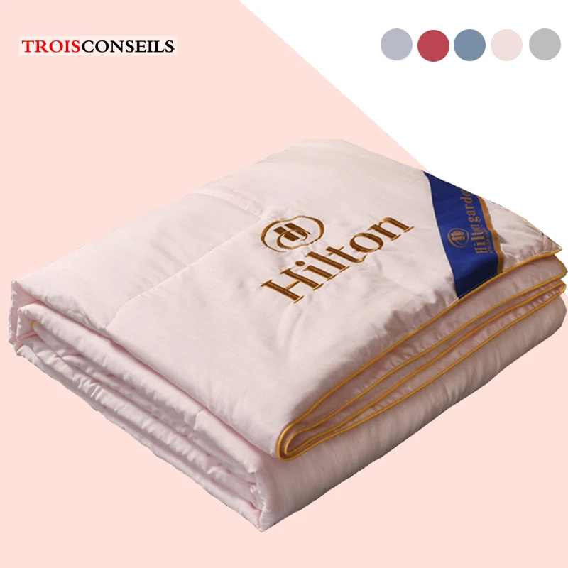 

Summer Air-conditioning Room Quilt Soft Breathable Throw Blanket Thin Comforter Bed Cover Silk Feels Bedspread Coverlet