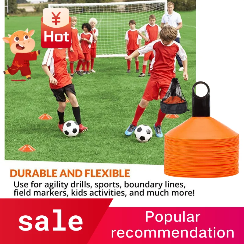 50 шт. знак для тренировок по футболу вывеска коническая футбола детей спорта