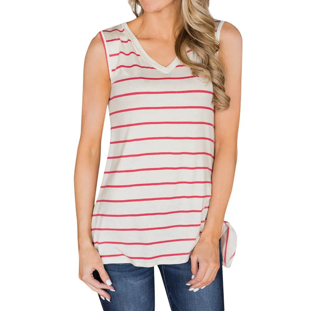 Женская блузка детский летний полосатый сарафан с v-образным вырезом