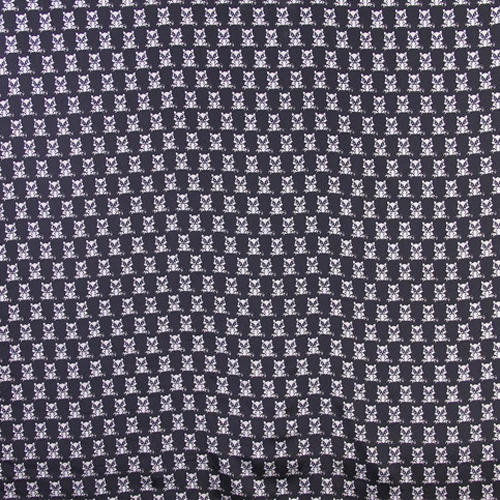 Маленький принт енота 100% чистый шелк крепдешин ткань животный дизайн SCDC798 | Дом и