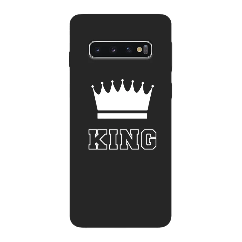 Чехол для телефона Samsung Galaxy S10 Plus 5G 10E силиконовая задняя крышка с черной звездой и