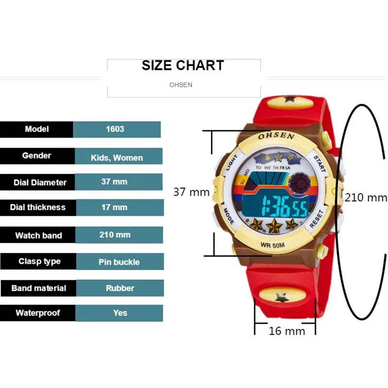 Брендовые детские спортивные часы для мальчиков Лидер продаж Детские