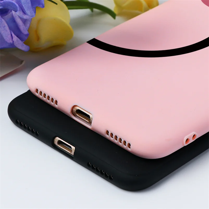 Черный, розовый матовый чехол для телефона для Xiao mi Red mi 7A 8 5 Plus 6A Note 8 5A 5 6 7 Pro mi A1 A2 A3 8 Lite 9 SE 9T F1 CC9 CC9e TPU Защитный чехол