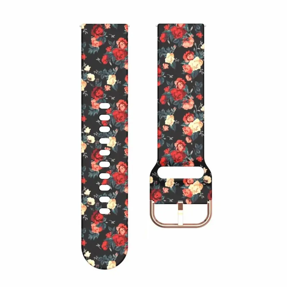 Silicone Strap Band For Samsung Smart Galaxy Watch Active Gear S2 3 S3 Sport Huawei GT 2 2E GT2E Amazfit Ticwatch 20mm Accessory | Наручные