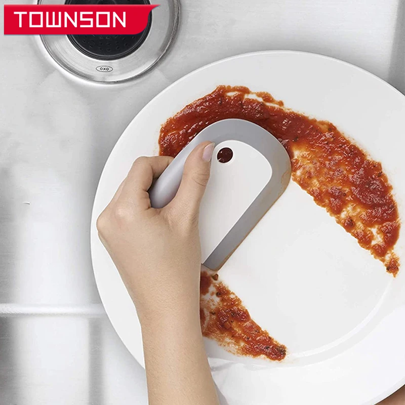 

Кухонный силиконовый скребок, скребок для мытья посуды, чаши, скребок для очистки масла, аксессуары для очистки, инструмент, кухонная посуда...