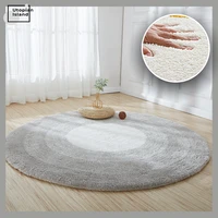 solid color carpet modern living room plush gray carpets nordic%c2%a0fluffy rug round mat for children furry baby bedroom carpet