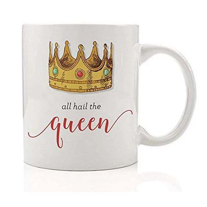 Да здравствует Королева кофе кружка идея забавного подарка для мама женские жена