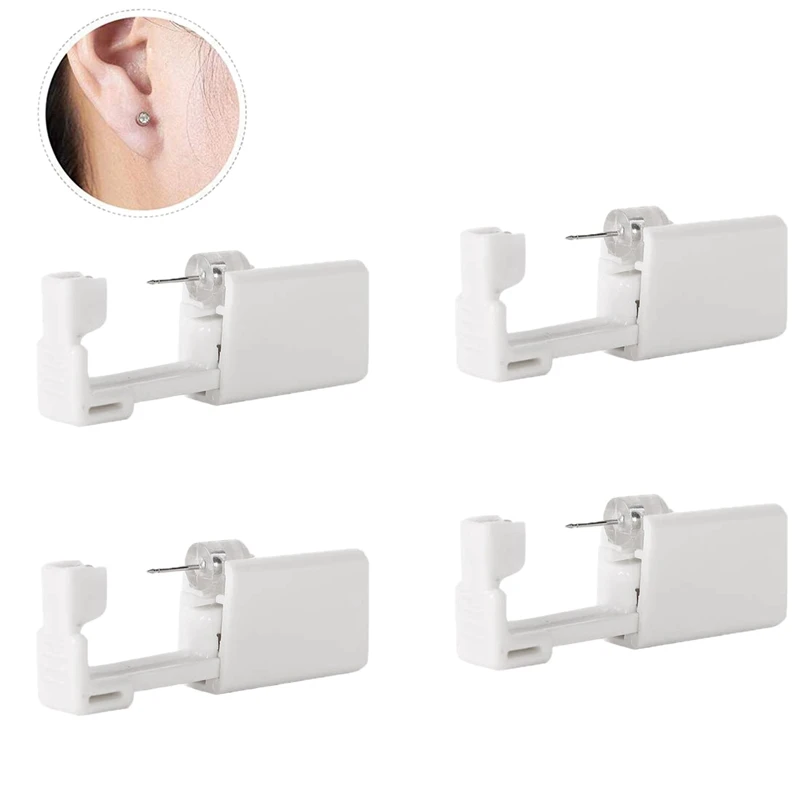 Топ 4 шт одноразовый стерильный аппарат для пирсинга уха с - Цена: 558,89 руб.