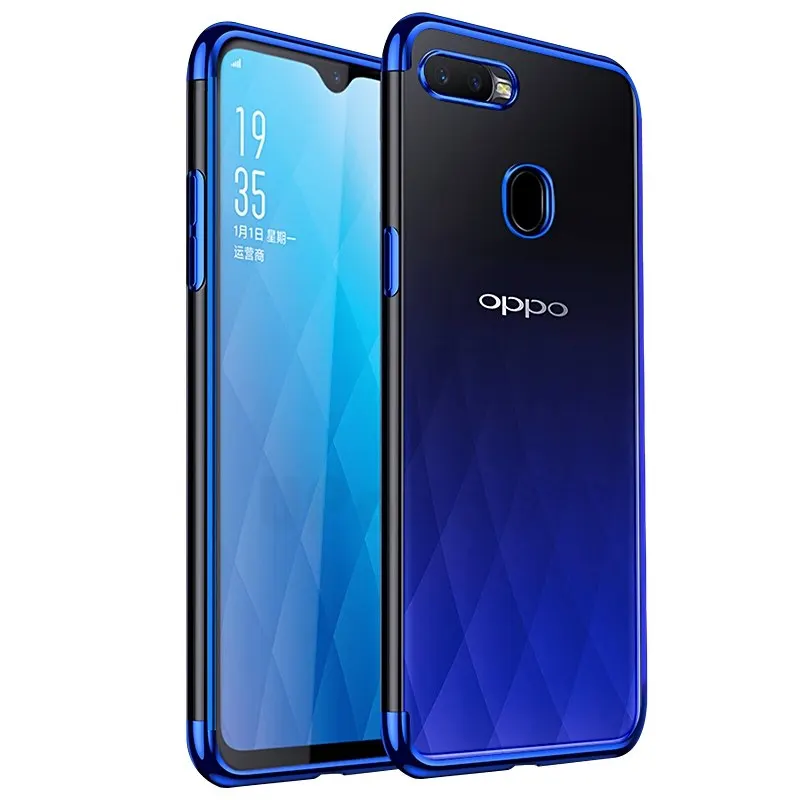 Роскошный чехол для посадки OPPO Realme X Lite 3 Pro A9 A3S A3 A1 A9X A7 A7X A5S из ТПУ мягкий