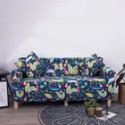 Универсальный Эластичный чехол для дивана с цветочным узором, секционный угловой чехол для дивана, мебельные кресла