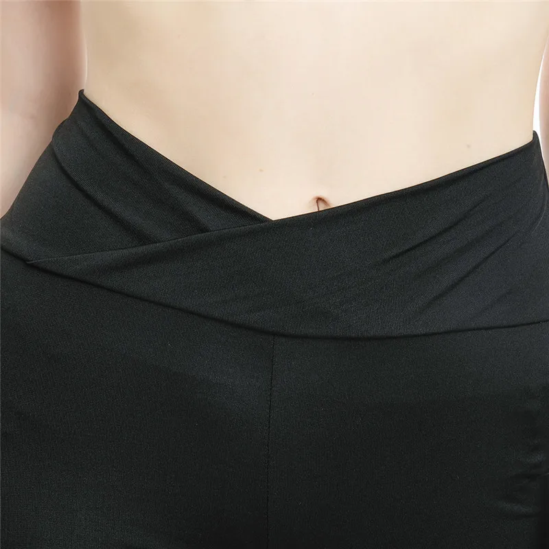 

New Fashion Womens High Waist Elastic Leggings Fitness Workout Long Skinny Pants Trousers Casual Womens Black Leggings