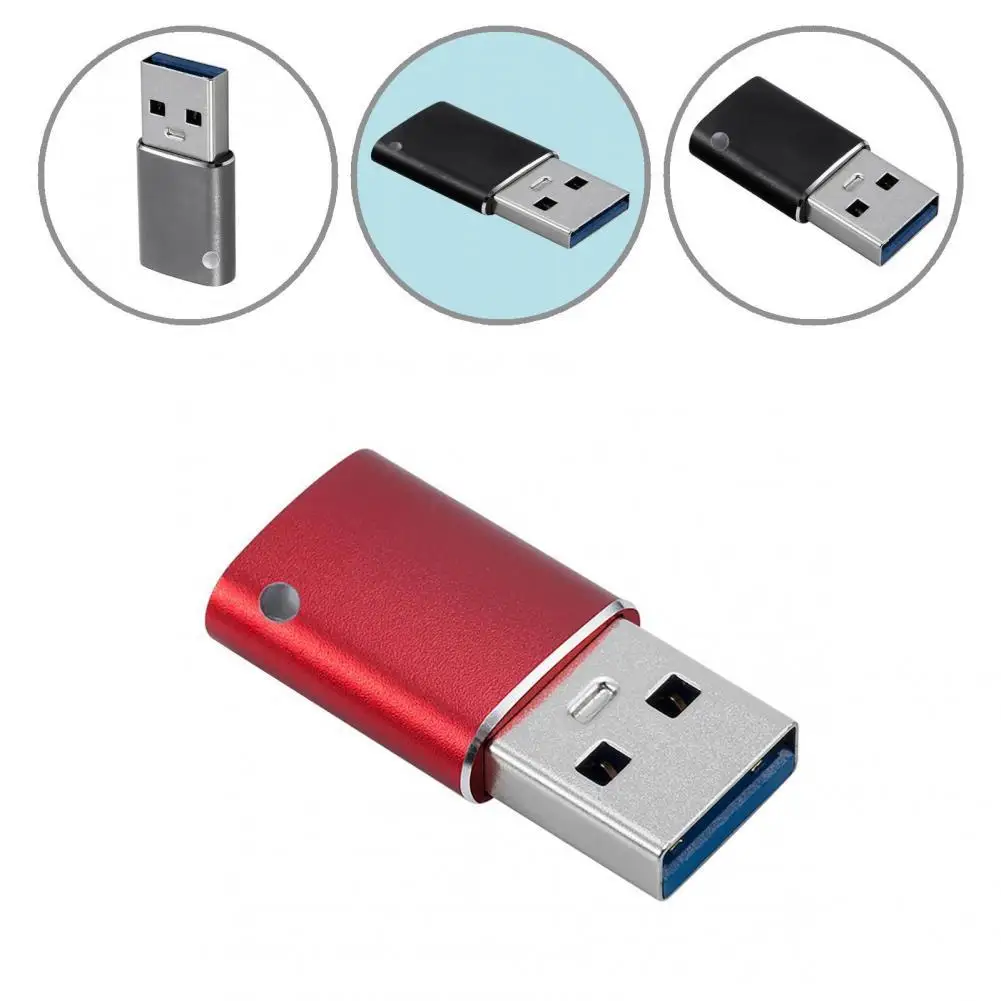 

Phone Adapter Anti-impact High-quality Stable Output Type-C Female to USB3.1 Male Mini OTG Converter