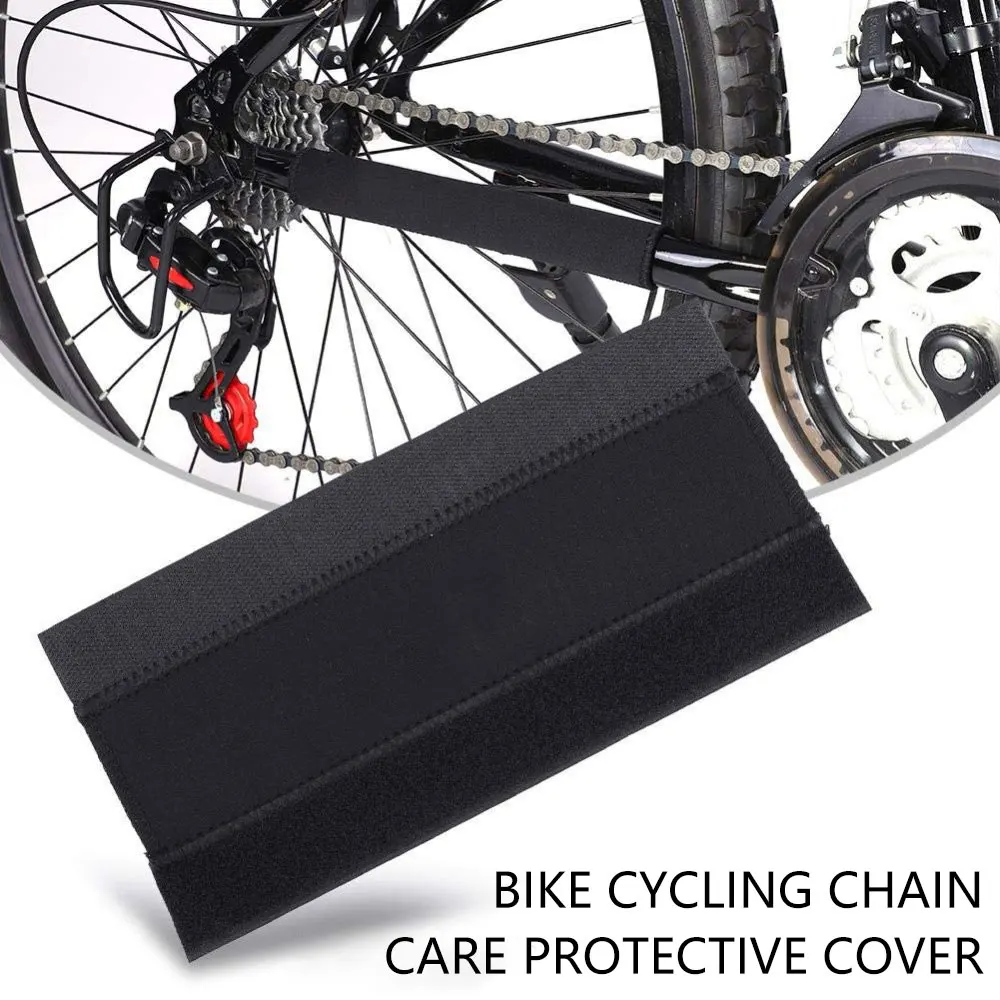 

4PCS Bike Chainstay Protector Bicycle Frame Chain Protective Cover mountain Road Bike Care Guard Cover Cycling Accessories Black