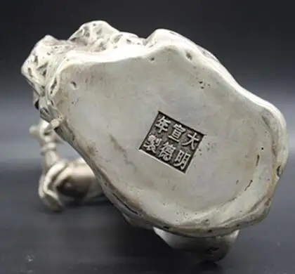 Старая искусственная резьба Богатство Бог Гуань Юй | Дом и сад