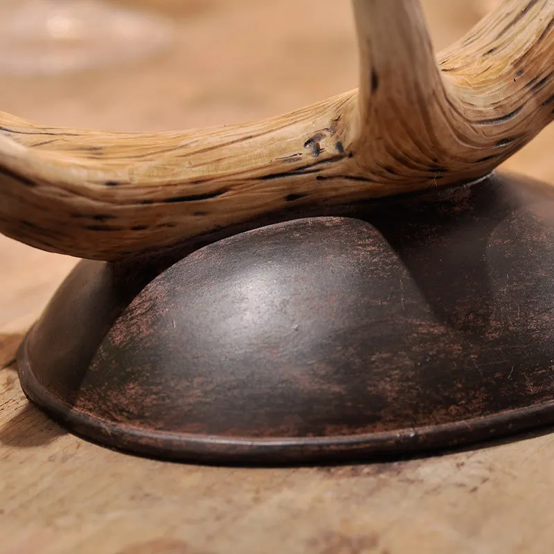 

Wine rack decoration wine bottle shelf European creative living room home modern minimalist personality imitation wood