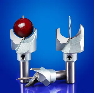 Фреза 6 мм-30 мм, фреза, фреза, бусины Будды, шариковый нож, Деревообрабатывающие инструменты, хвостовик 10 мм, деревянные бусины, сверло для фрески, пара, ЧПУ