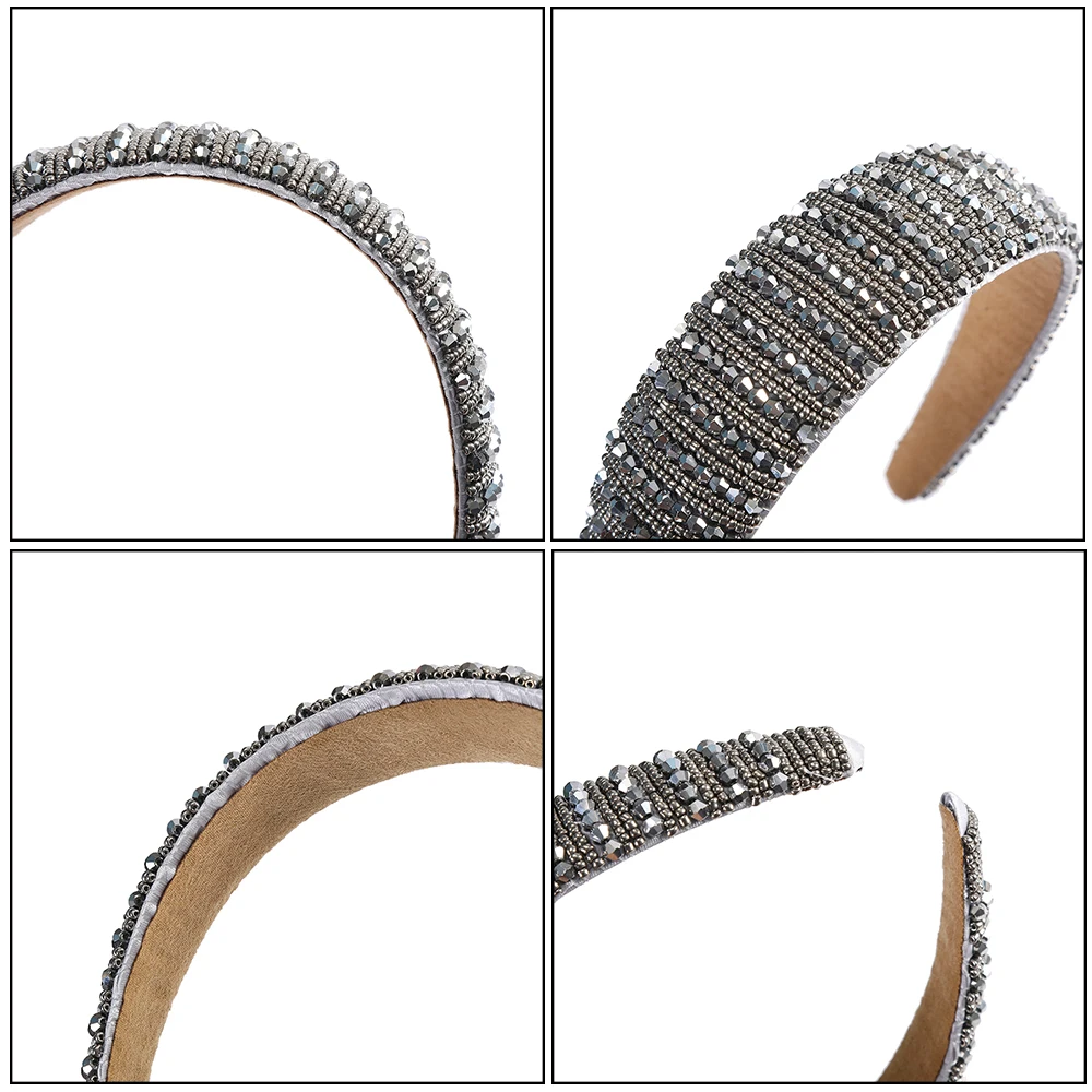 

Molans New Rhinestones Headbands Full Crystal Luxurious Limited Edition Hairbands Bejewled Women Headband Hair Accessories